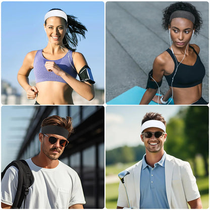 Active8 Essentials - 8 Quality Headbands for Women